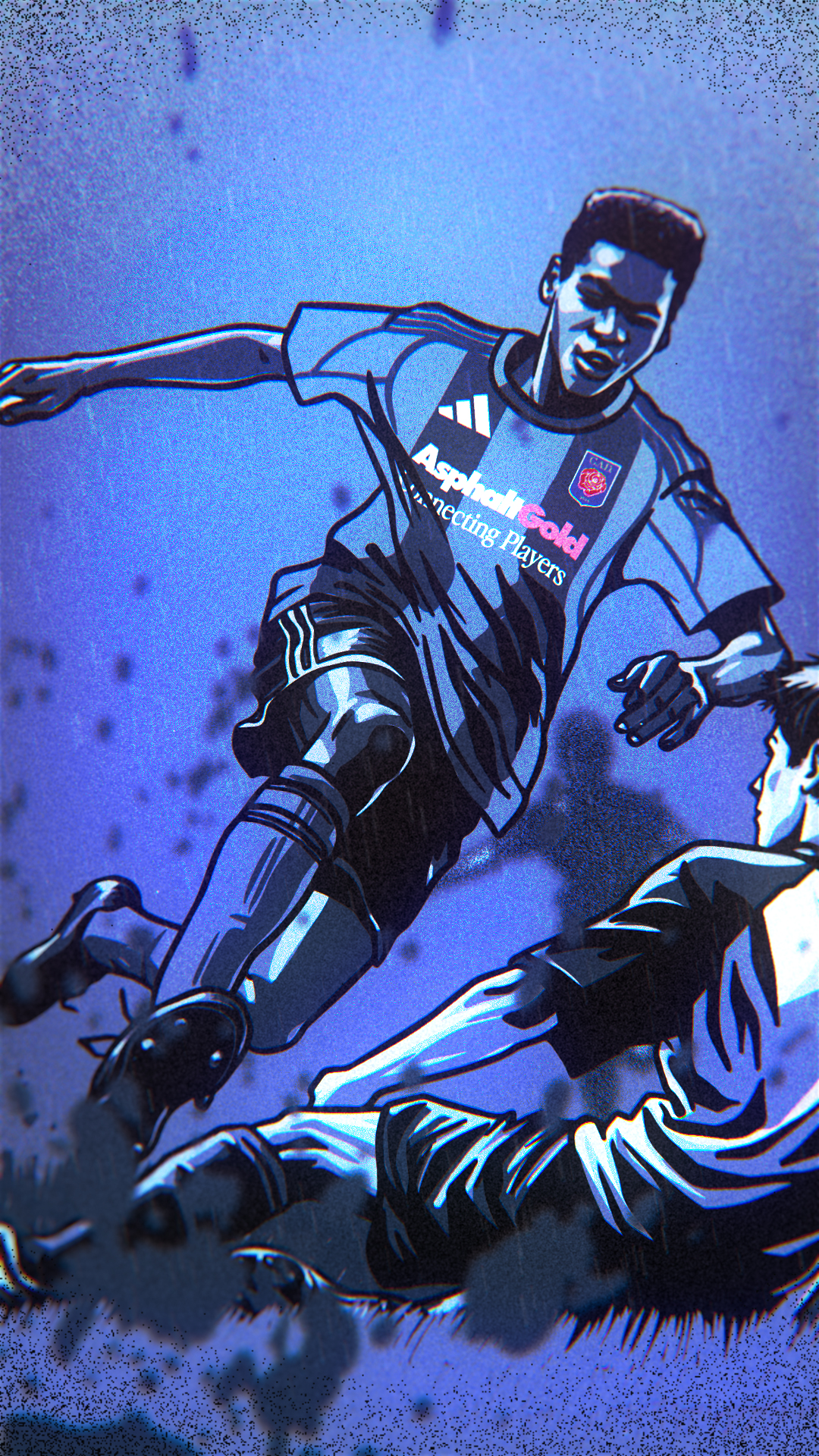 Asphaltgold Adidas Euro Cup animation still
