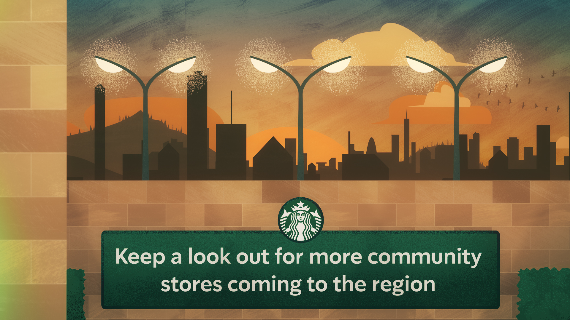 Starbucks Community Stores animation still
